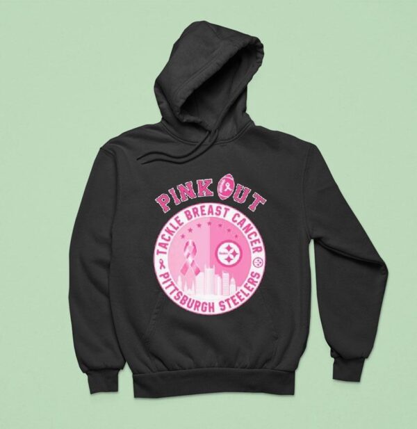 Pittsburgh Slers Pink Out Tackle Breast Cancer Hoodie