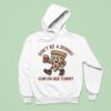 Pizza Don T Be A Dummy Cum On Her Tummy Hoodie