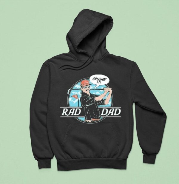Rad Dad Country Club Crushin It Golf Hoodie