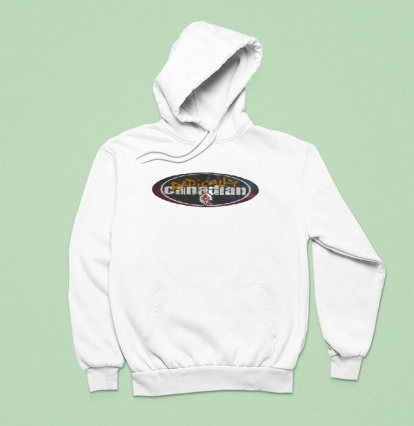 Radically Canadian Helmet Football Logo Hoodie