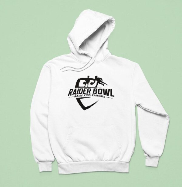 Raider Bowl Raise Kids Raiders Logo Hoodie