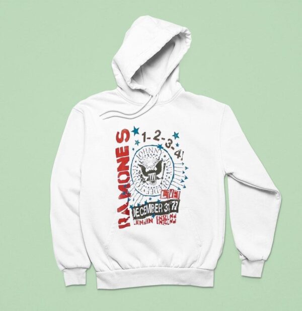 Ramones Concert Live December London England Hoodie