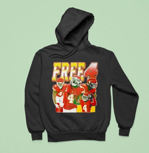 Rashee Rice Free Kansas City Chiefs Football Hoodie
