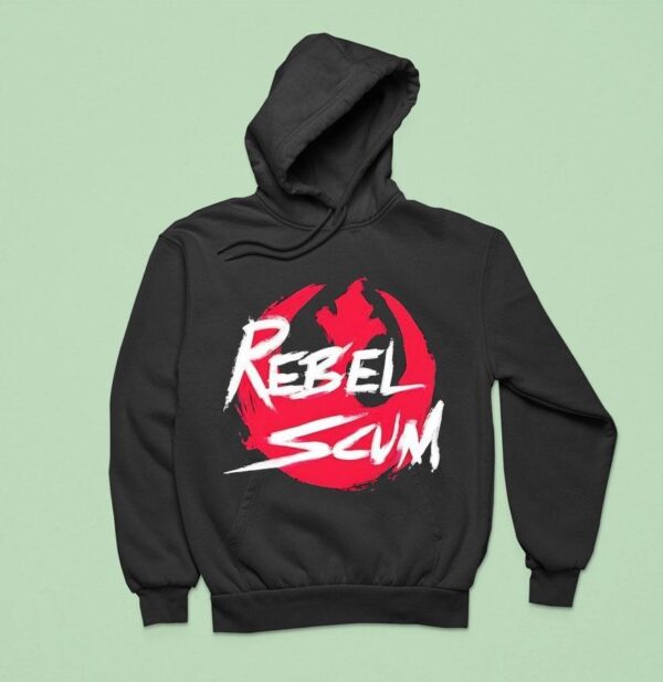 Rebel Scum Logo Hoodie
