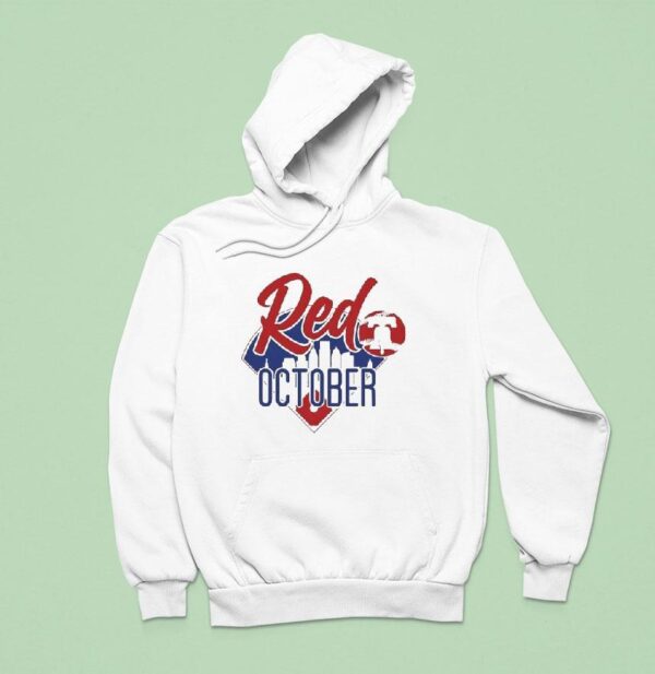 Red October Stadium X City Philadelphia Phillies Hoodie