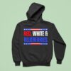 Red White And Blueberries Charlie Kirk Hoodie