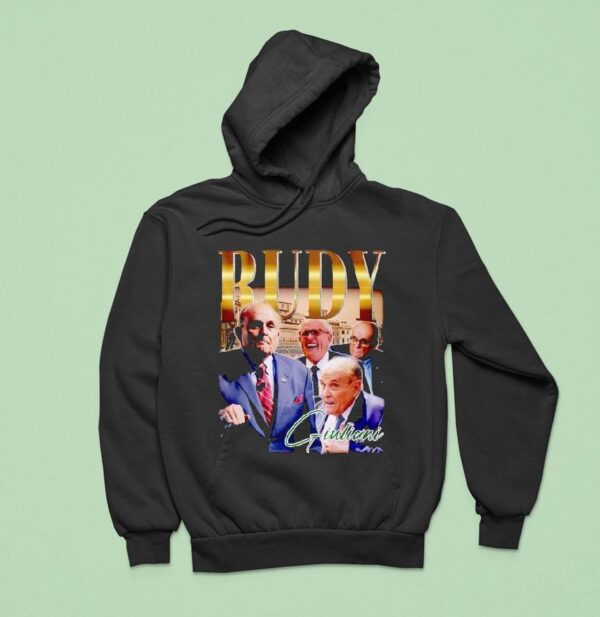 Rudy Giuliani Portrait Graphic Hoodie