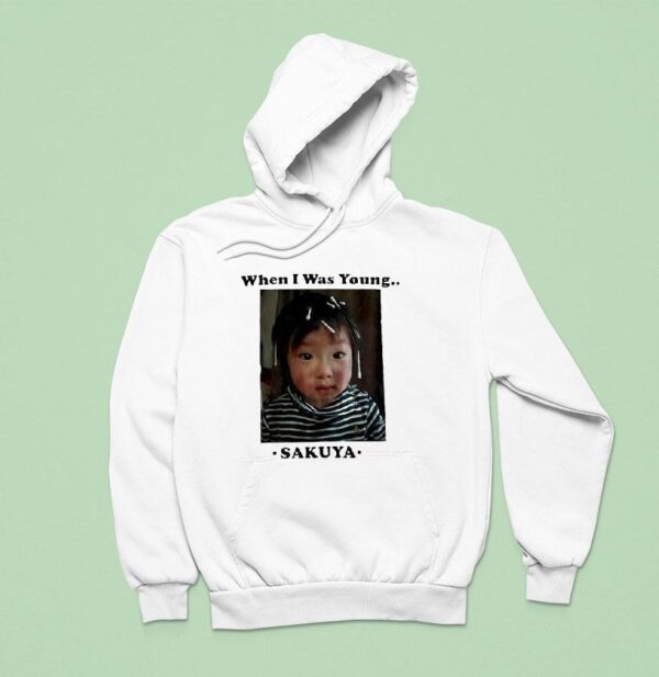 Sakuya When I Was Young Photo Hoodie