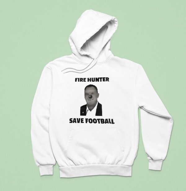 Sam Pittman Clown Fire Hunter Save Football Coach Arkansas Razorbacks Hoodie
