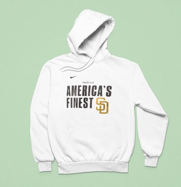 San Diego Padres America S Finest Mlb Postseason Hoodie