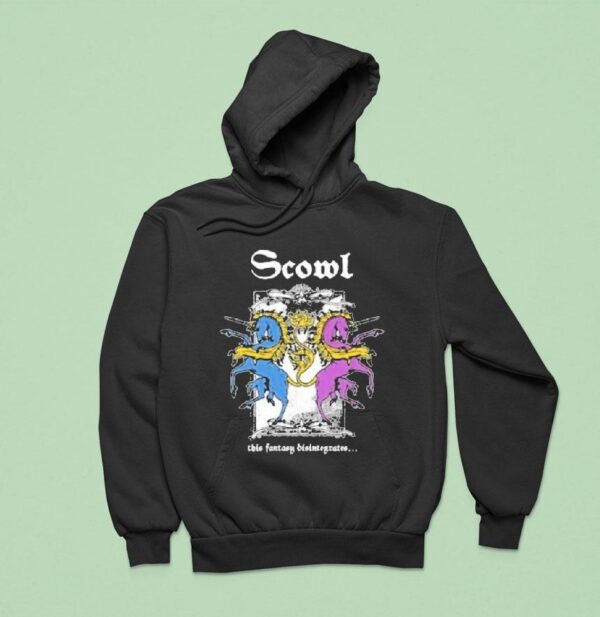 Scowl This Fantasy Disintegrates Awam Us Tour Hoodie