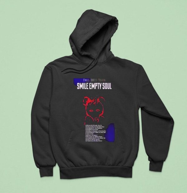 Smile Empty Soul Fall Tour Dates Hoodie