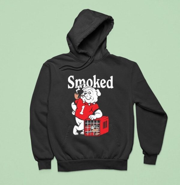 Smoked Georgia Bulldogs Beat Tennessee Volunrs Masco Hoodie