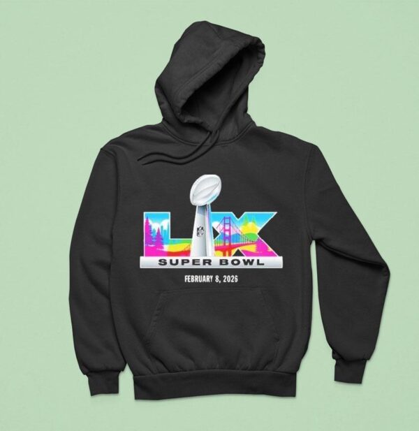 Super Bowl Lx Nfl Logo Hoodie