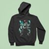Tanjiro Kamado From Demon Slayer Kimetsu No Yaiba Hoodie