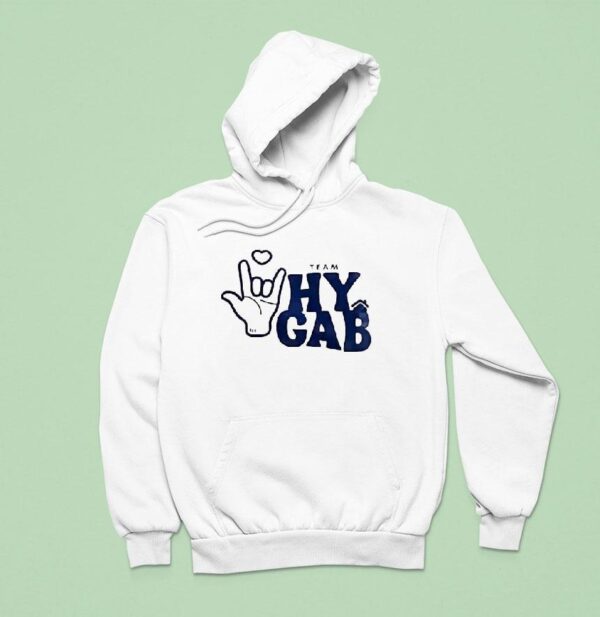 Team Hy Gab Sign Hand Hoodie