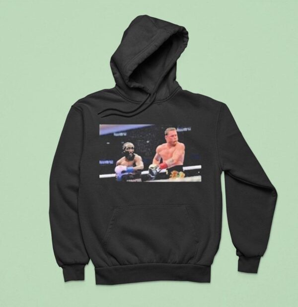 Terence Crawford Punches Canelo Alvarez Hoodie