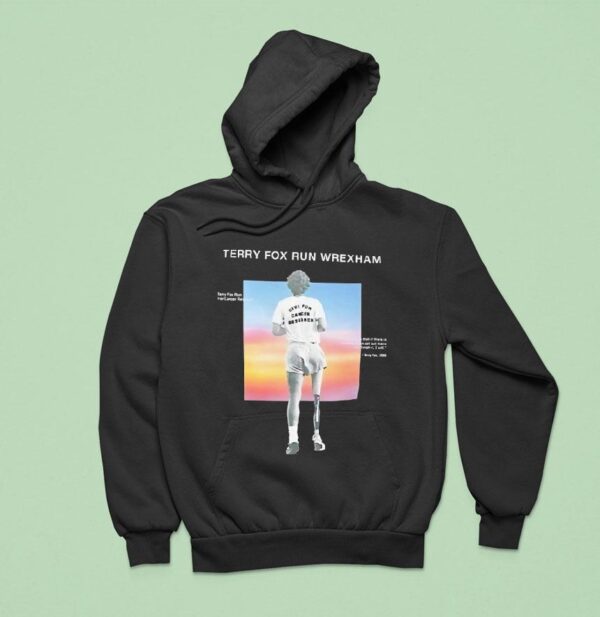 Terry Fox Run Wrexham Vintage Hoodie