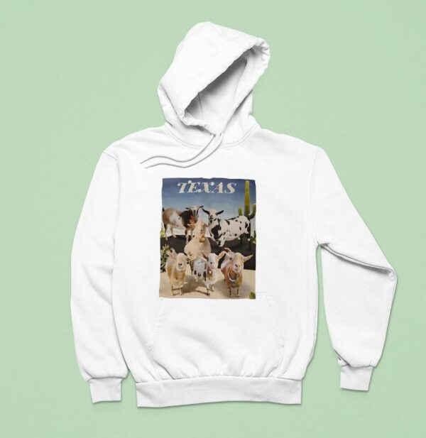 Texas Goats Farm Hoodie