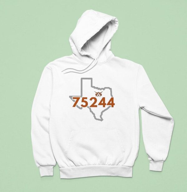 Texas Longhorn Map Hoodie