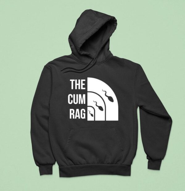 The Cum Rag Sperm Logo Parody Hoodie