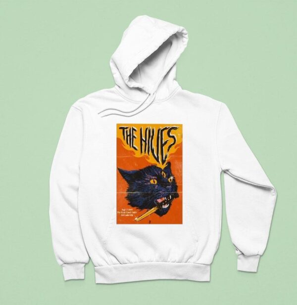 The Hives September In Salt Lake City Ut Cat Knife Hoodie