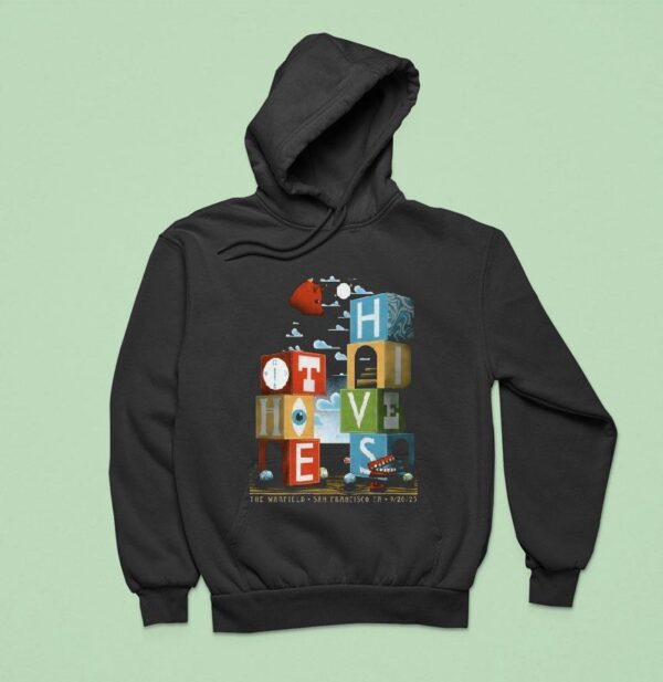 The Hives The Warfield San Francisco Ca Sep Hoodie