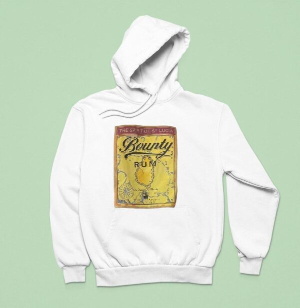 The Spirit Of St Lucia Bounty Rum Our Island Our Bounty Hoodie