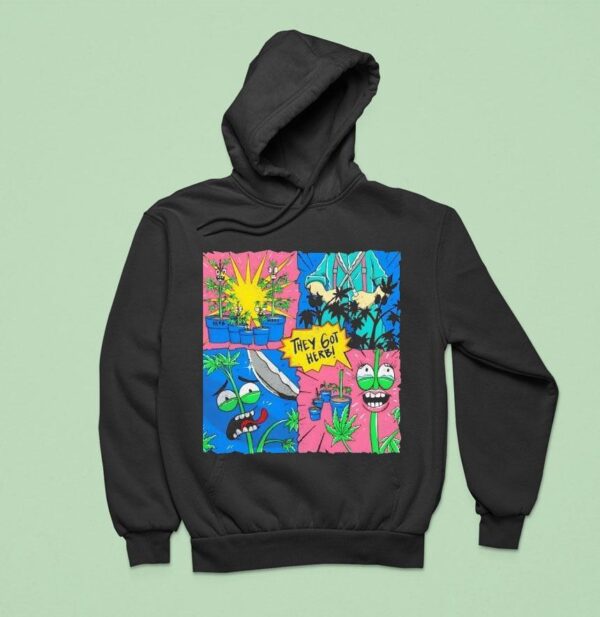 They Got Herb Cartoon Hoodie