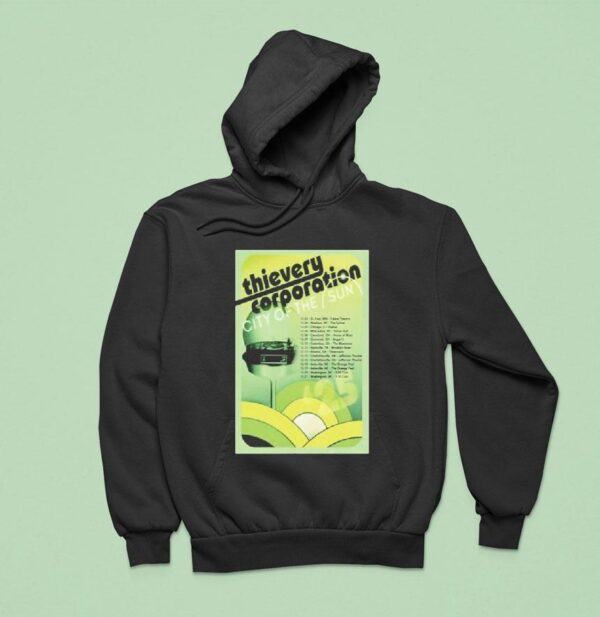 Thievery Corporation City Of The Sun Dec Tour Hoodie