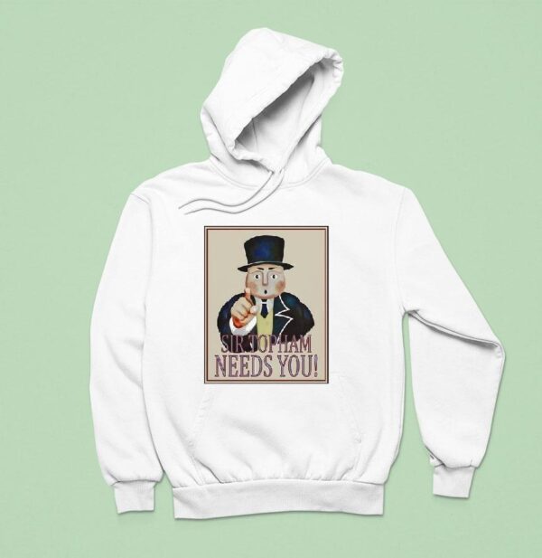 Thomas Friends Style Uncle Sam Sir Topham Needs You Hoodie
