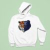 Tigers And Grizzlies Mashup Logo Hoodie