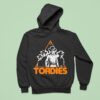 Toadies Orange Cowboys Triangle Hoodie