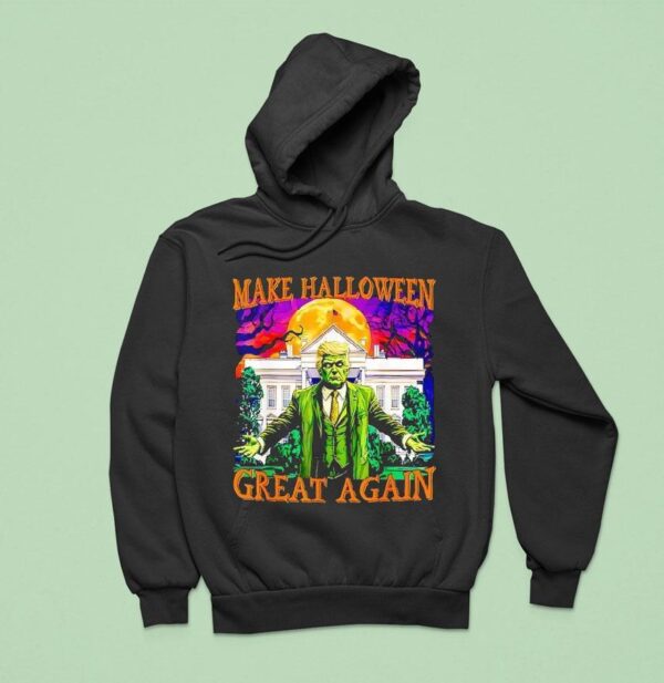 Trump Zombie Make Halloween Great Again Hoodie