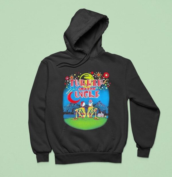 Turkey And The Wolf A Lil Crescent City Connection Skeletons Bridge Hoodie