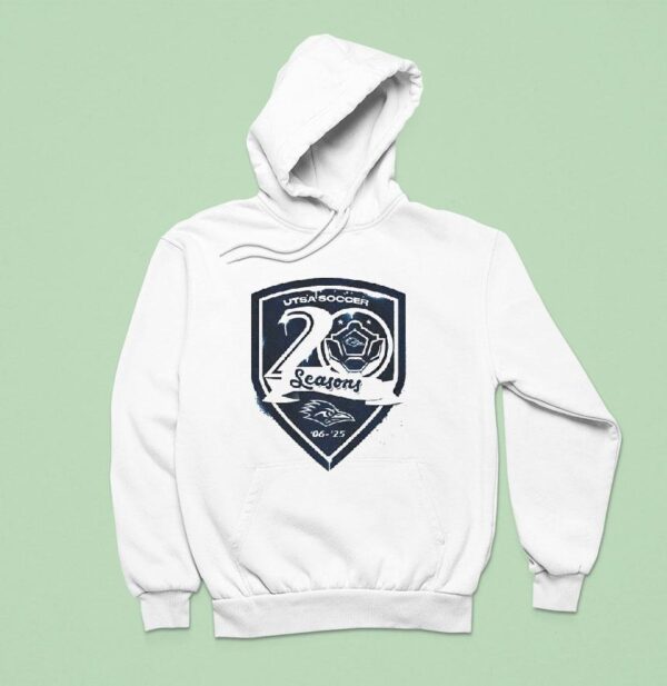 Utsa Roadrunners Soccer Seasons Logo Hoodie
