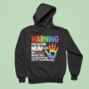Warning This Autism Mum Uses Her Patience On Her Child Hand Pride Rainbow Hoodie