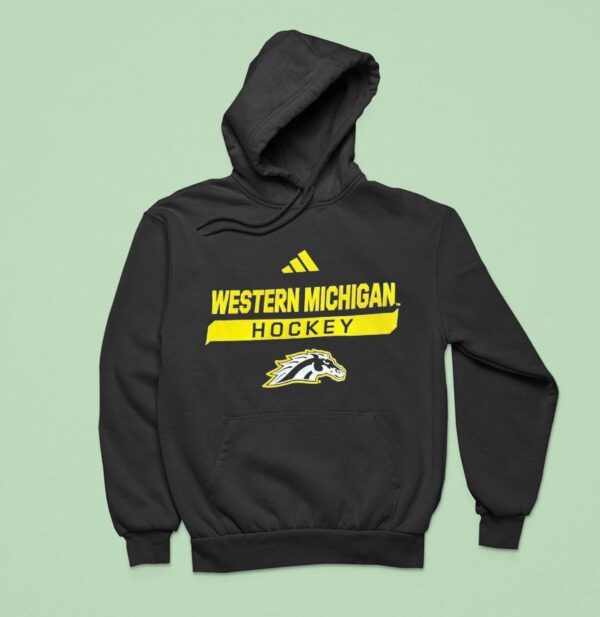 Western Michigan Hockey Logo Hoodie