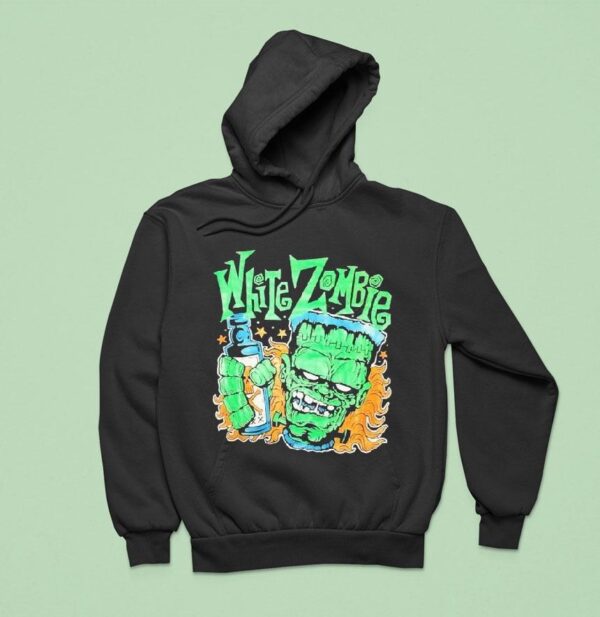 White Zombie Frank N Booze Hoodie