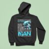 Wolf Never Underestimate A Man Who Was Born In November Hoodie