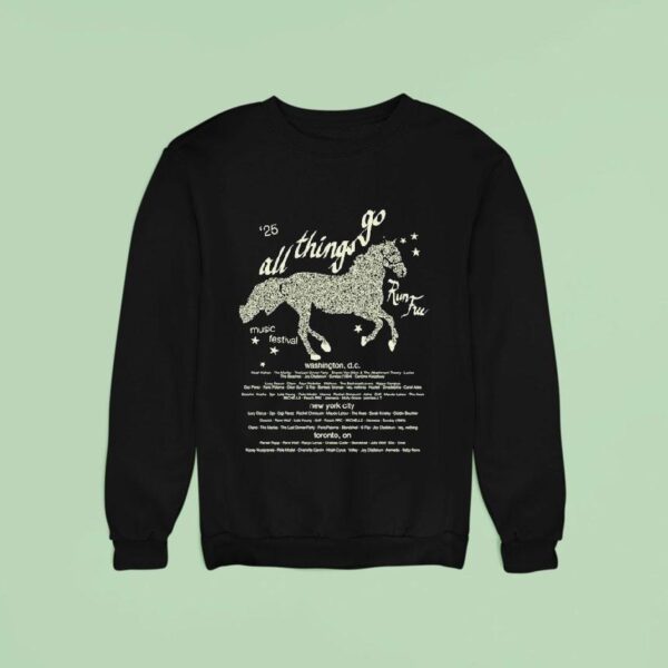 All Things Go Run Free Lineup Sweatshirt