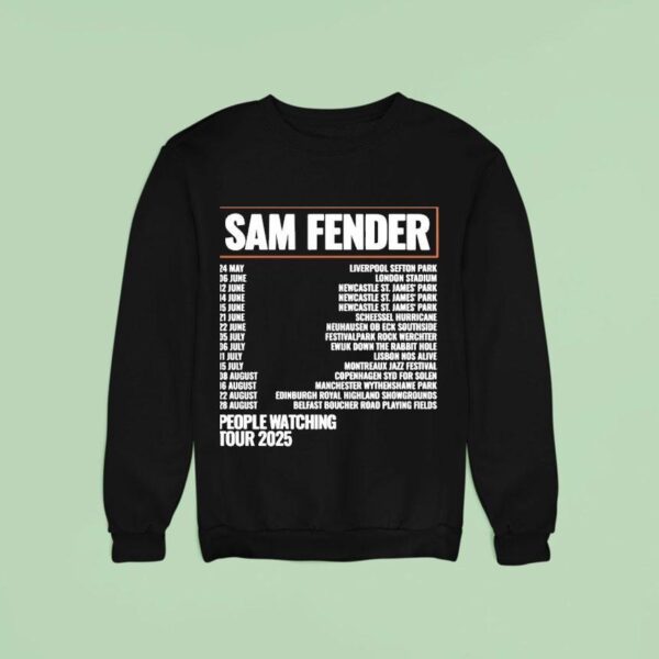 Tour Sam Fender People Watching Sweatshirt