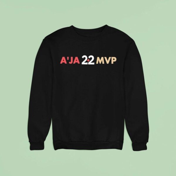 A Ja Riyadh Wilson Mvp Las Vegas Aces Sweatshirt