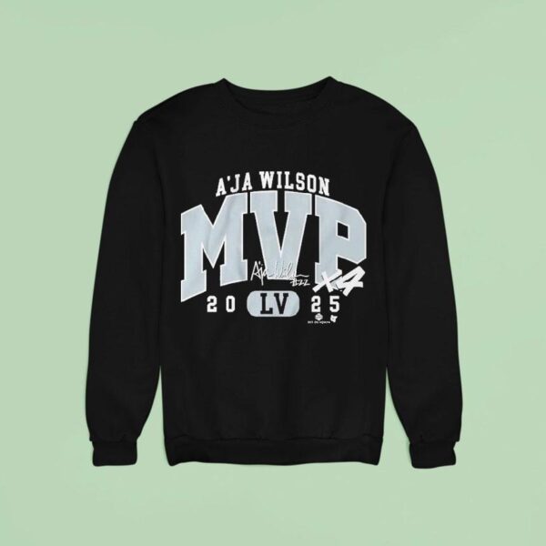 A Ja Wilson Mvp X Las Vegas Aces Sweatshirt