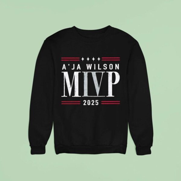 A Ja Wilson Iv Mvp Las Vegas Aces Sweatshirt
