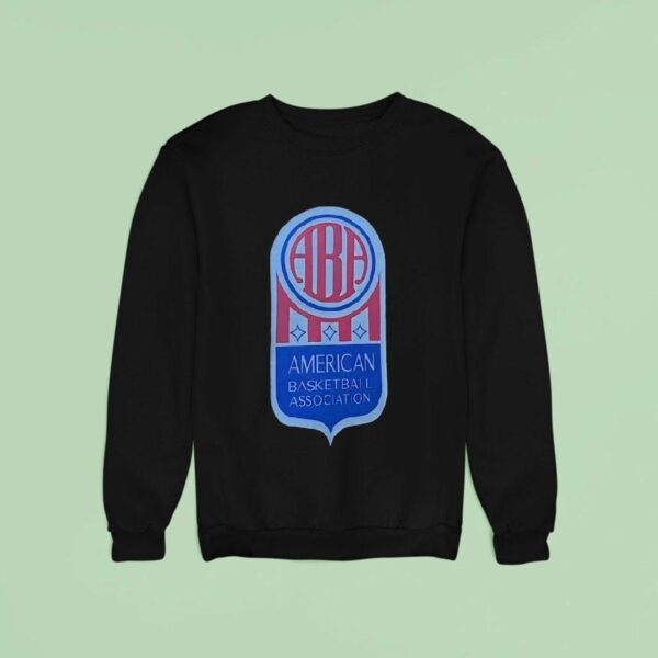 Aba American Basketball Association Logo Sweatshirt