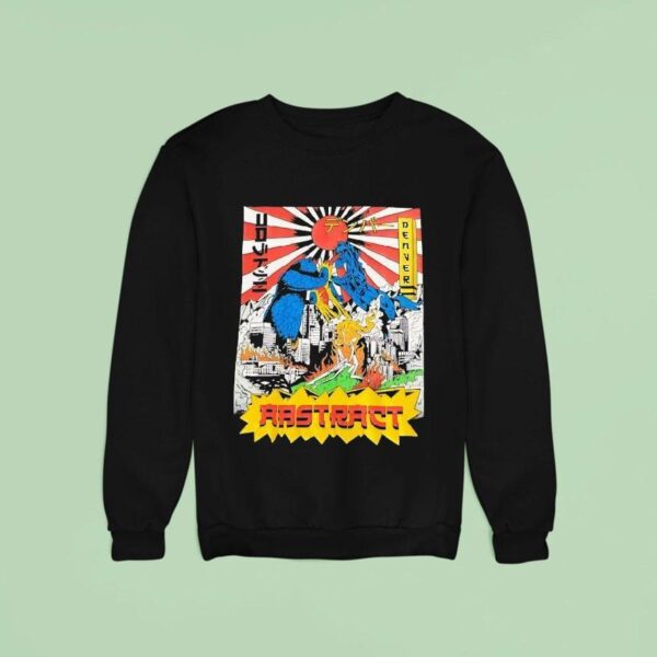 Abstract Denver A Gorilla And A Horse Sweatshirt