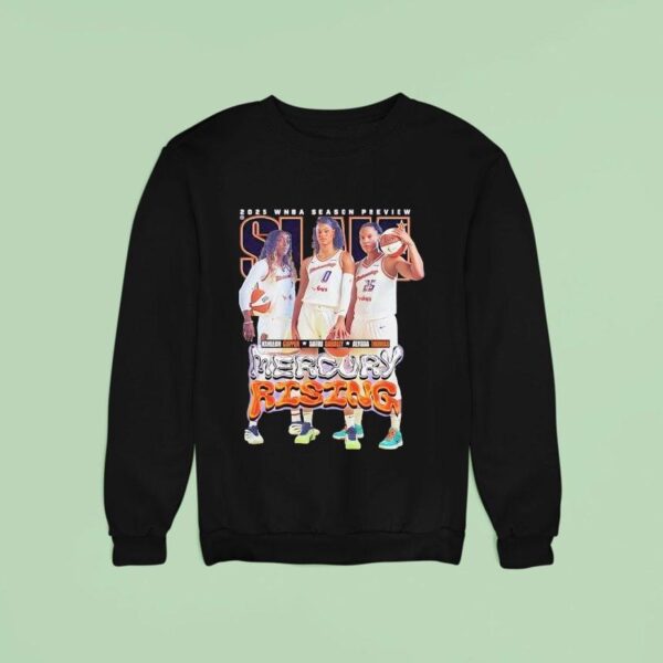 Alyssa Thomas Kahleah Copper And Satou Sabally Slam Wnba Season Preview Phoenix Mercury Sweatshirt