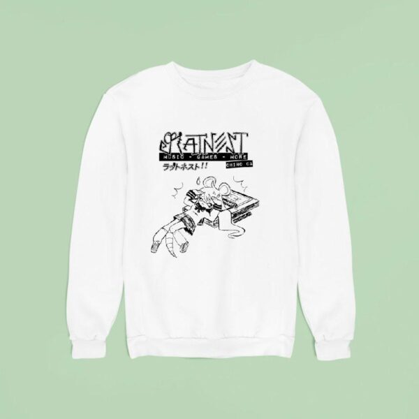 Amiga X Ratnest Music Games More Chino Ca Sweatshirt
