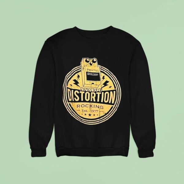 Analog Distortion Rocking Est Vintage Sweatshirt
